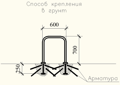 РОС-ВП-2 Монтаж в грунт86